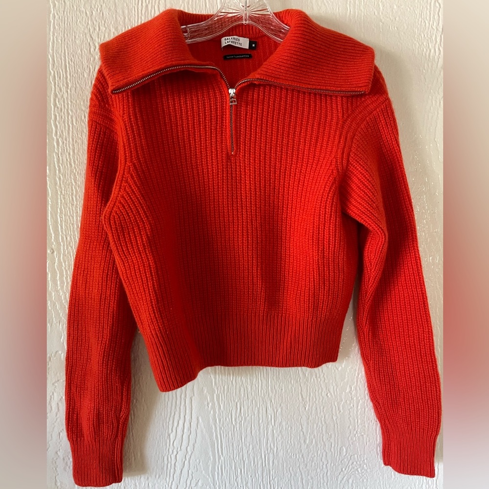 EUC super cute wool cropped sweater, from Paris!